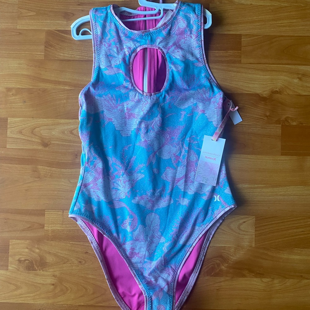 Loveshackfancy x Hurley one piece swim